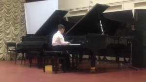 И.С.Бах «Маленькая Двухголосная Фуга» до минор (1 часть)