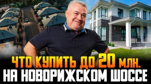 Какой дом можно купить до 20 млн на Новой Риге?