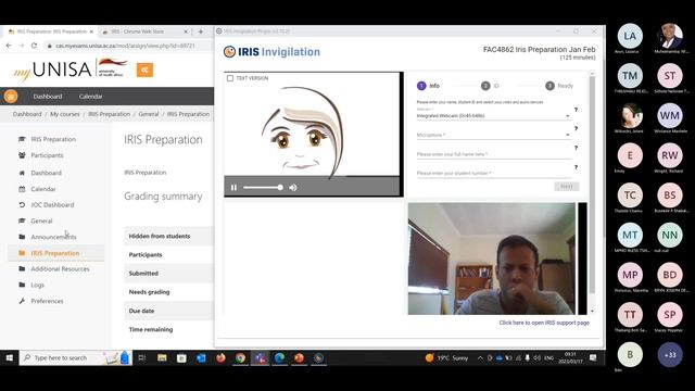 2023-03-17 CTA IRIS Preparation for Assessments смотреть онлайн