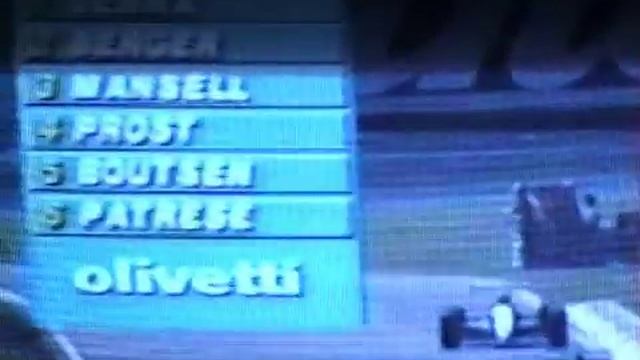 Ayrton Senna Prost Mansell Monza Ferrari 89 Formula 1 2/4 смотреть онлайн