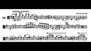 F. WOHLFAHRT, book 1, Nr 24, foundation  studies, viola.