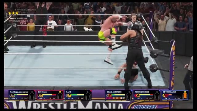 WWE 2K19-Wrestlemania XXX- Kane, Billy Gunn y Road Dog Vs The Shield смотреть онлайн