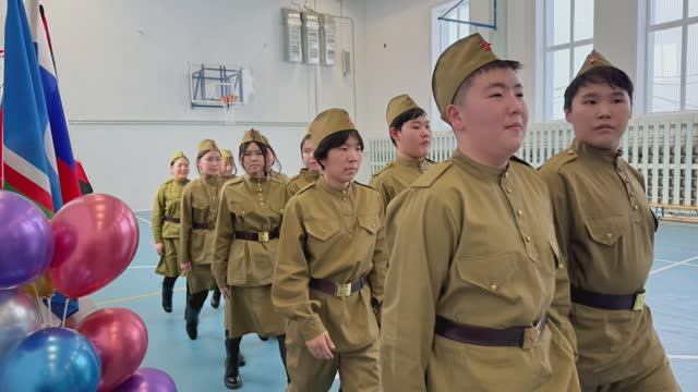"Смотр песни и строя", посвященный 80-й годовщине Победы в Великой отечественной Войне смотреть онлайн