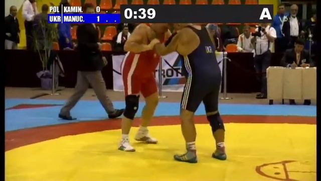 2013 AFGA S 128 FS 120 Kg24, Манучарян Георгий, вольная борьба, Украина - Польша смотреть онлайн