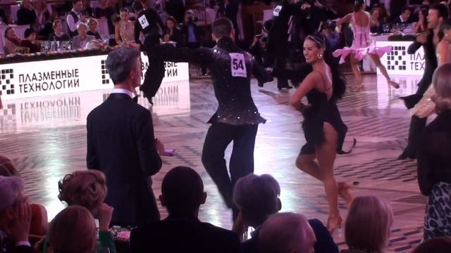 Konstantin Chigigev & Dariay Mikhalskaya Jive 1/4 Open WDC European Professional Latin Championship