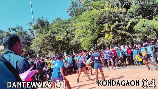 दंतेवाड़ा vs कोंडागांव रोमांचक मुकाबला 5=5 गोल्डन रेड cg goldan read 5=5