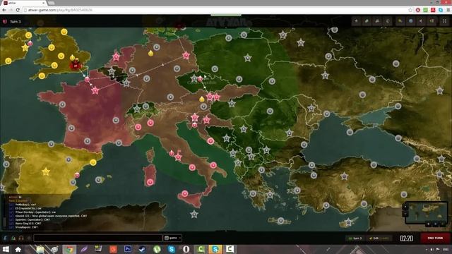 AtWar: Masters of West tournament Mauzer Panteri vs Knez (2) смотреть онлайн