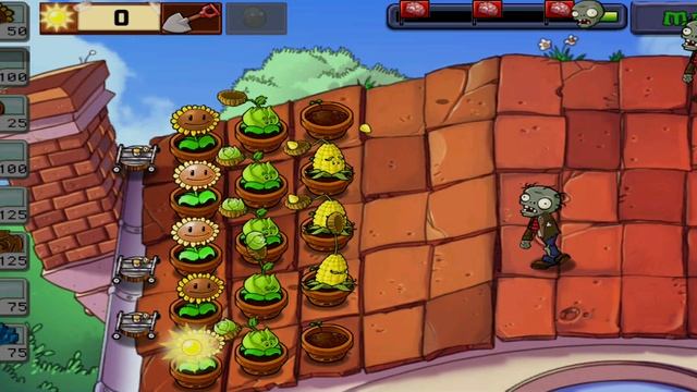 Зомби против растений часть 1