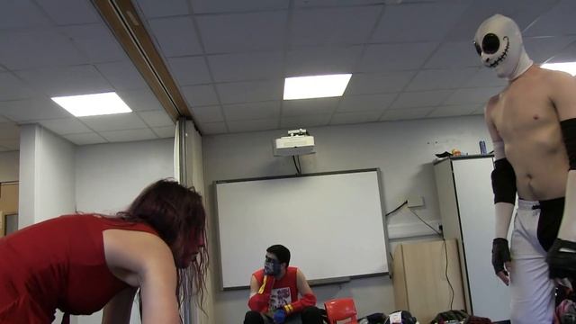 SWF* "Battlescars**" - Dylan Pickin vs the Spider Queen/Black Widow, Catherine (intergender match) смотреть онлайн