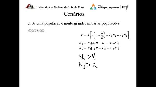 Modelagem de competição entre espécies no Insight Maker. смотреть онлайн