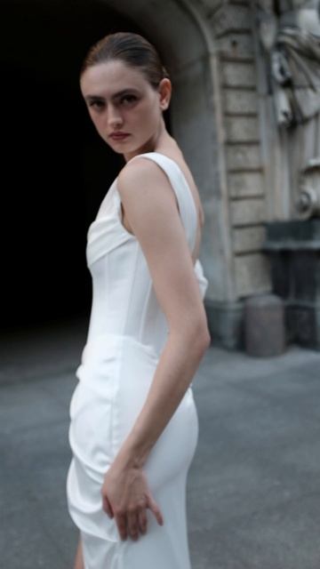 Свадебное платье Ода из коллекции «В твоих глазах Питер» 2025 от бренда Divino Rose