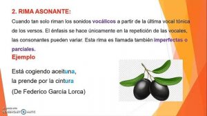 Quinto Grado de Primaria - Tema - La rima