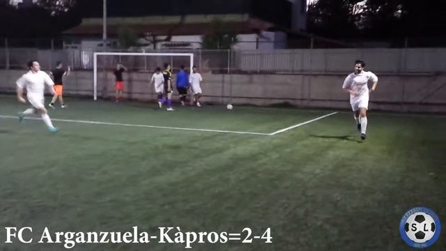 X SBORDONE LEAGUE SILVER L. GIORNATA 6 FC ARGANZUELA-KAPROS смотреть онлайн