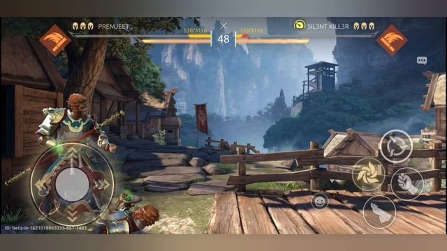 SHADOW FIGHT ARENA: MONKEY KING ON SFA BETA TEST