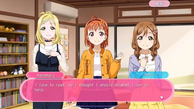 [LLSIF] Side Story - Hanamaru Kunikida [Do What I Can to Help]