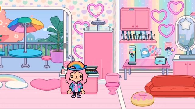 Boy Vs Girl Neon Rainbow Room Toca Life World | Toca Boca