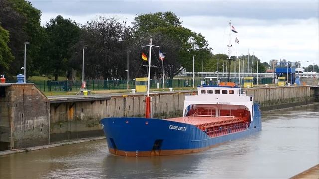 EEMS DELTA Ausl. Schleuse Brunsbuettel 09. 07. 2919 смотреть онлайн