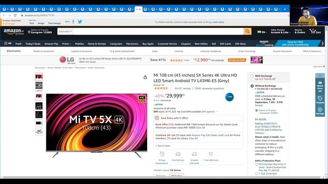Best TV Deals on Amazon Great Indian Festival🔥| 32 to 65 inch | FHD to 4K QLED смотреть онлайн