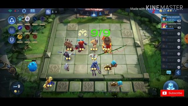 Magic Chess Indonesia #1 | Freya Level 3 Vs Esmeralda Level 3 Lihat Apa Yang Terjadi😱😱😱