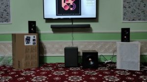 Edifier S360DB Bass test