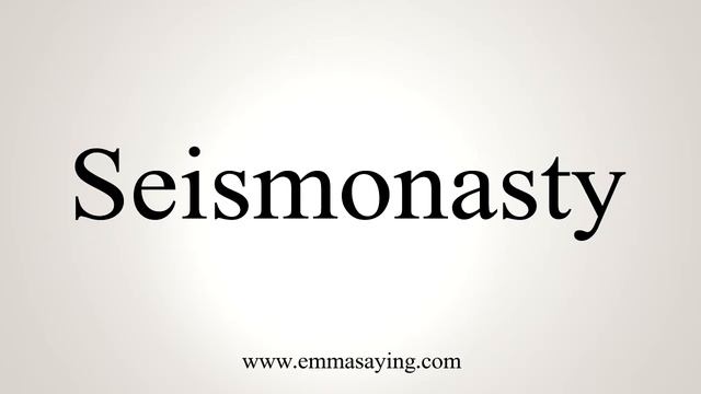 How To Say Seismonasty смотреть онлайн