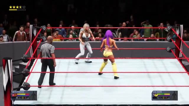 WWE 2K20 Beth Phoenix vs Eva Marie смотреть онлайн