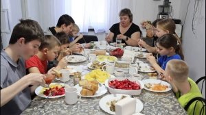 Мукбанг - деревенский обед