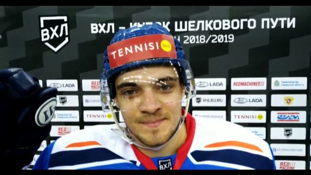 Роман Дубинин после победы над ХК "Тамбов" смотреть онлайн