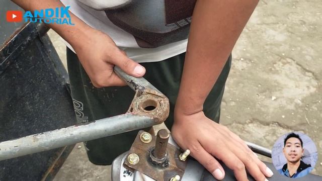 Cara membuat alat penarik rombong/gerobak agar mudah dibawa kemana - mana naik motor смотреть онлайн