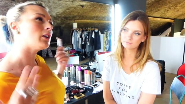 Behind the scenes of a Make up shoot Colab смотреть онлайн