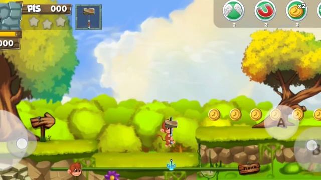 Monkey Runner , Monkey run in jungle | Jungle Games play | @novataggerz