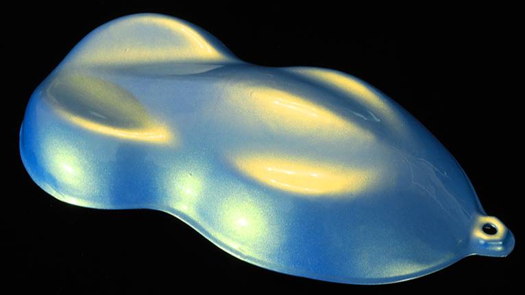 Перламутр с эффектом хамелеона BLUE GREEN смотреть онлайн