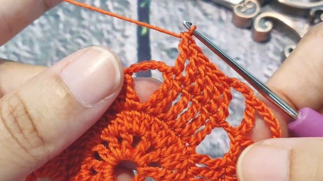 Crochet Floral Doily Tutorial| Part-1 (Round 1-6)| How to crochet from chart| смотреть онлайн