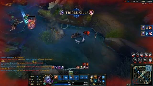 Umbral Knight - Tristana Impressively Lucky Triple смотреть онлайн
