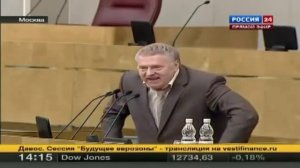 Жириновский матерится  пи..ц вам!  Дума 27 01