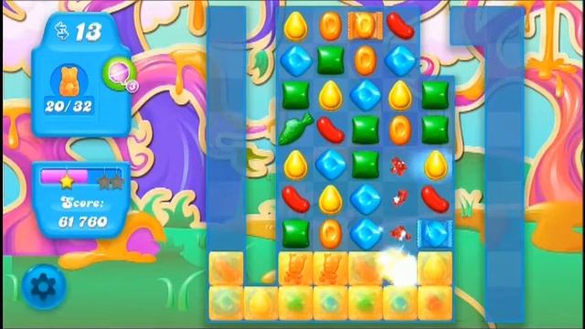 Candy Crush Soda Saga Level 90 2-STAR No Boosters смотреть онлайн
