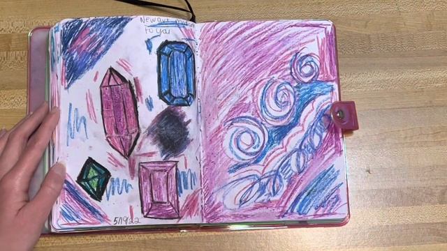 Completed Messy and Bright Archer and Olive Art Journal Flip through смотреть онлайн