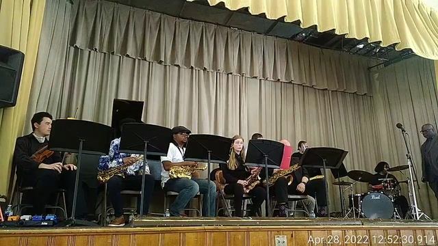 Chameleon by Herbie Hancock with MC Jazz Ensemble & Professor Trask смотреть онлайн