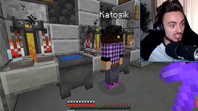 Бесконечная ферма испытаний в Майнкрафт! реакция эдисен перец и КАТЯ смотреть онлайн