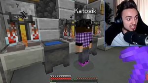 Бесконечная ферма испытаний в Майнкрафт! реакция эдисен перец и КАТЯ