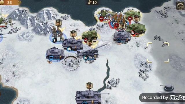 Glory of generals 3 - Western front 1944 - Battle of Moscow - Axis 7 смотреть онлайн