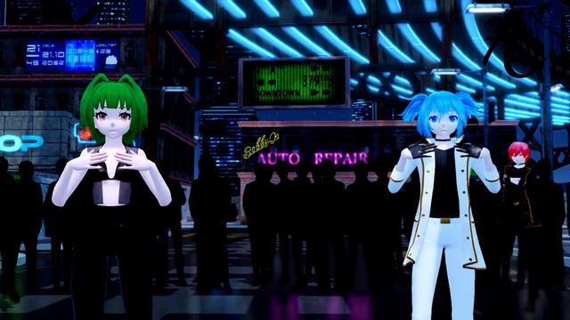【MMD 暗殺教室】Hand Clap【Shiota Nagisa & Kaede Kayano】 смотреть онлайн