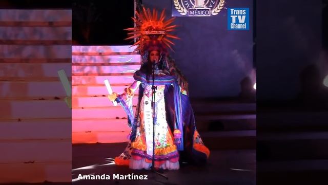 Miss Trans Belleza México 2019 Jalisco   Amanda Martínez   Traje Regional