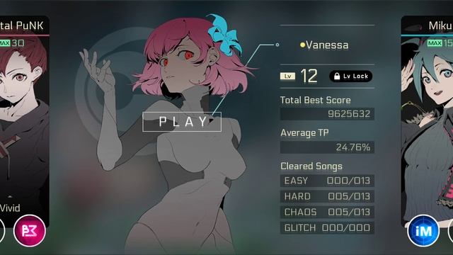 [Cytus 2 v3.0] Vanessa Corrupted Song Select
