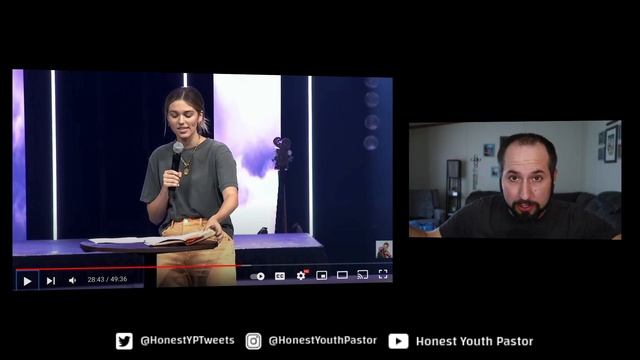 My Unedited Sadie Robertson Sermon Review Part Two смотреть онлайн