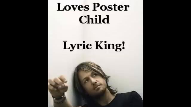Love's Poster Child- Keith Urban (Audio/Lyrics) смотреть онлайн