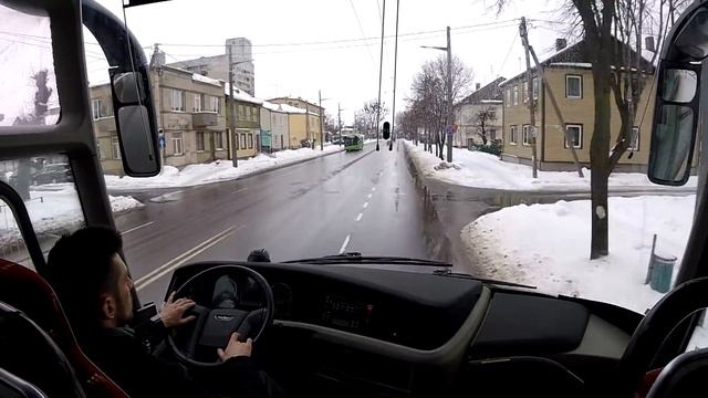 VDL Futura Bus Coach POV / Dash Cam | City Drive + Highway