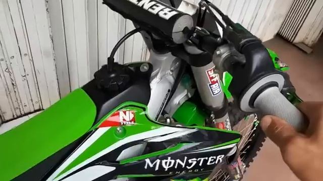 SUARA KNALPOT FMF FULL SYSTEM DI KAWASAKI KX 250F INDONESIA смотреть онлайн