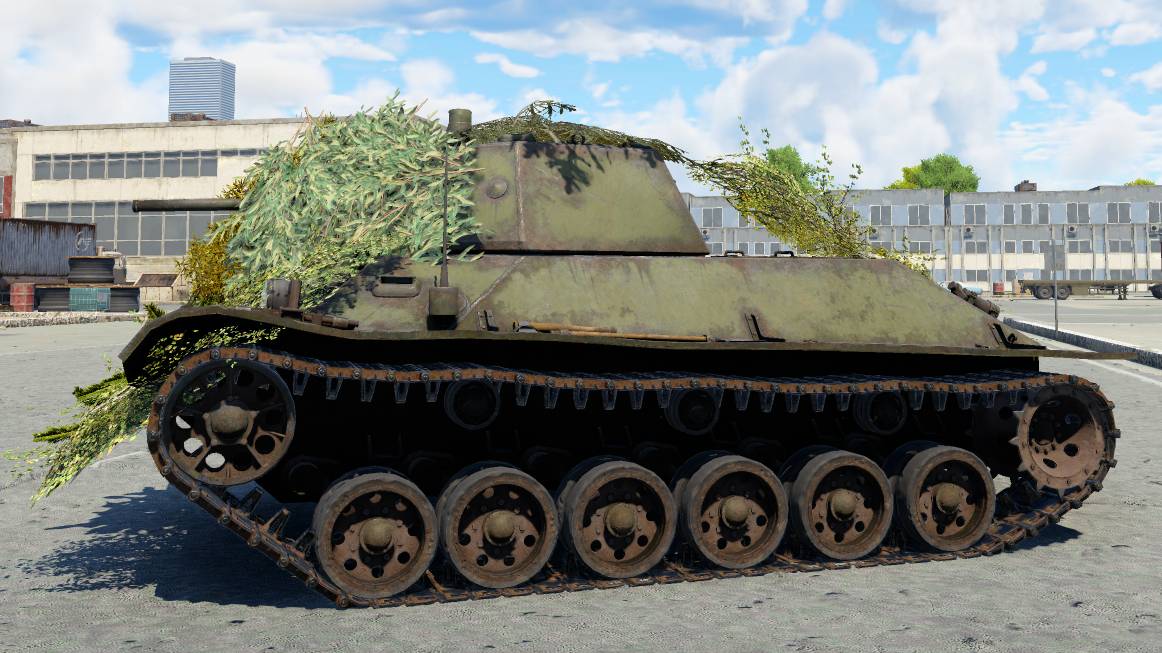 Бой на советском легком танке Т-126 в War Thunder. смотреть онлайн