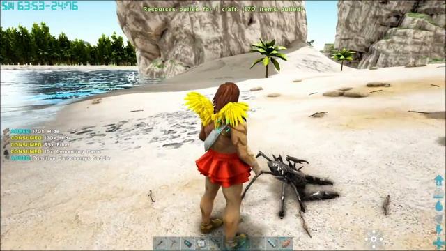 Thunderstorm Carbonemys Taming : ARK Omega With Anne : ARK: Survival Evolved : #OP : Part 4 [ Hindi смотреть онлайн